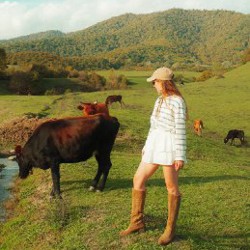 Замшевые казаки - фото 5