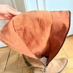 Замшевые казаки - фото 7