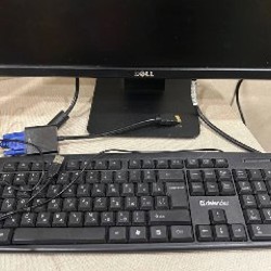 Монитор + клавиатура + переходник VGA на HDMI - фото 4