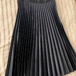 Платье черное миди - фото 2