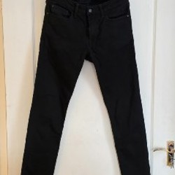 Джинсы Calvin Klein мужские черные slim straight - фото 4