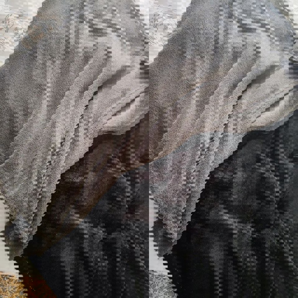 Плед розовый