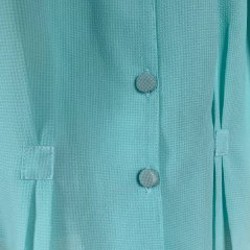 Винтажная бирюзовая блузка - фото 3