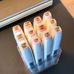 Набор корейских двусторонних спиртовых маркеров Touch - фото 1