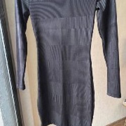 Чёрное облегающее платье - фото 3