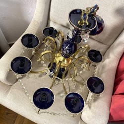 Винтажная люстра в стиле Chinoiserie - фото 2