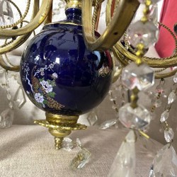 Винтажная люстра в стиле Chinoiserie - фото 3