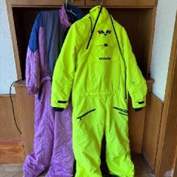 Горнолыжный костюм зеленый - фото 2