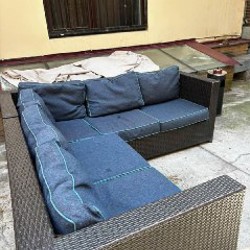 Угловой диван на террасу - фото 2