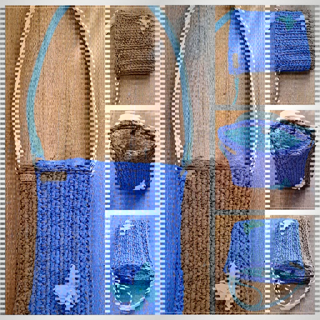 Сумка Алый в сером