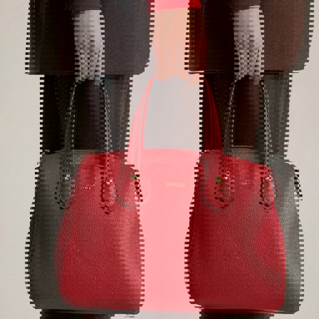 Кожаная сумка Furla