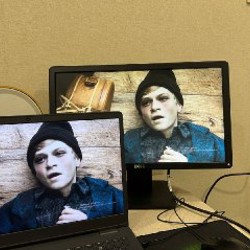 Адаптер переходник VGA на HDMI + клавиатура Defender - фото 6