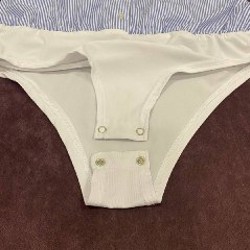 Женская рубашка в полоску - фото 4