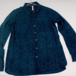 Женская рубашка в полоску - фото 5