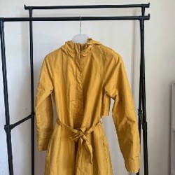 Плащ из мембраны оранжевого цвета - фото 2