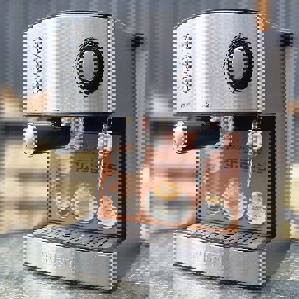 Рожковая кофемашина Polaris