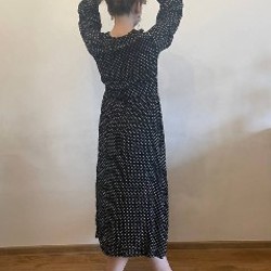 Платье в белый горошек - фото 2