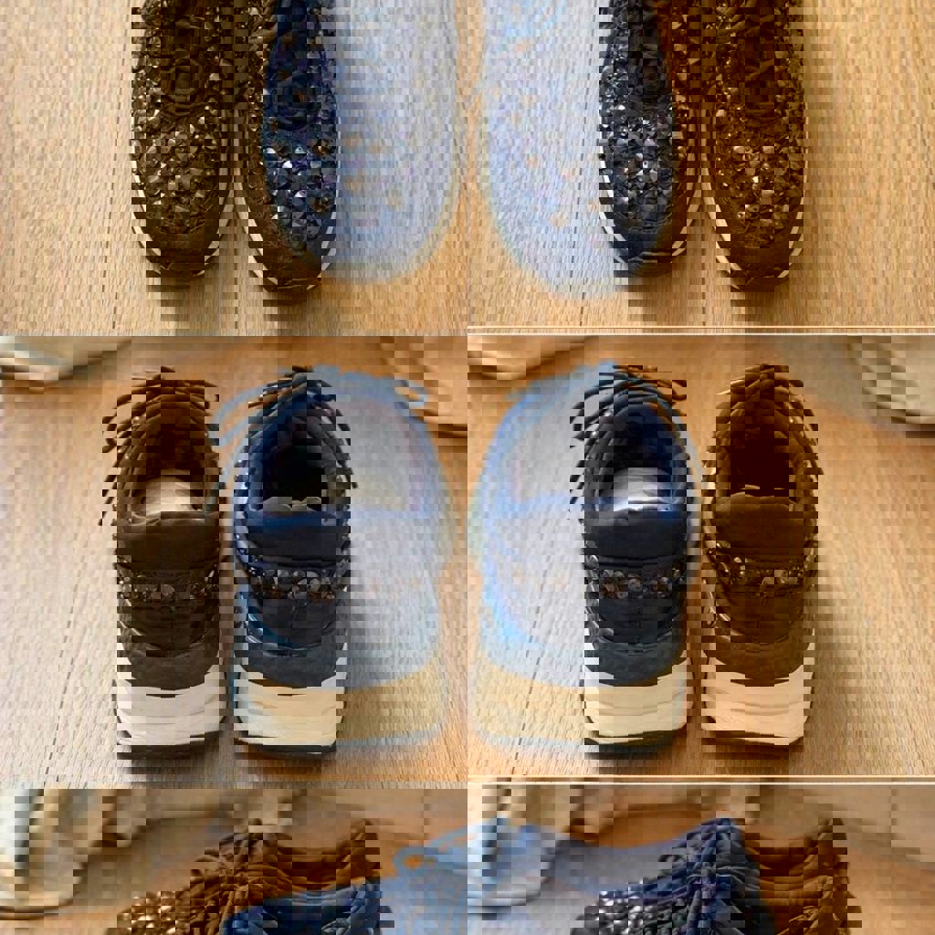 Кеды синие Ash