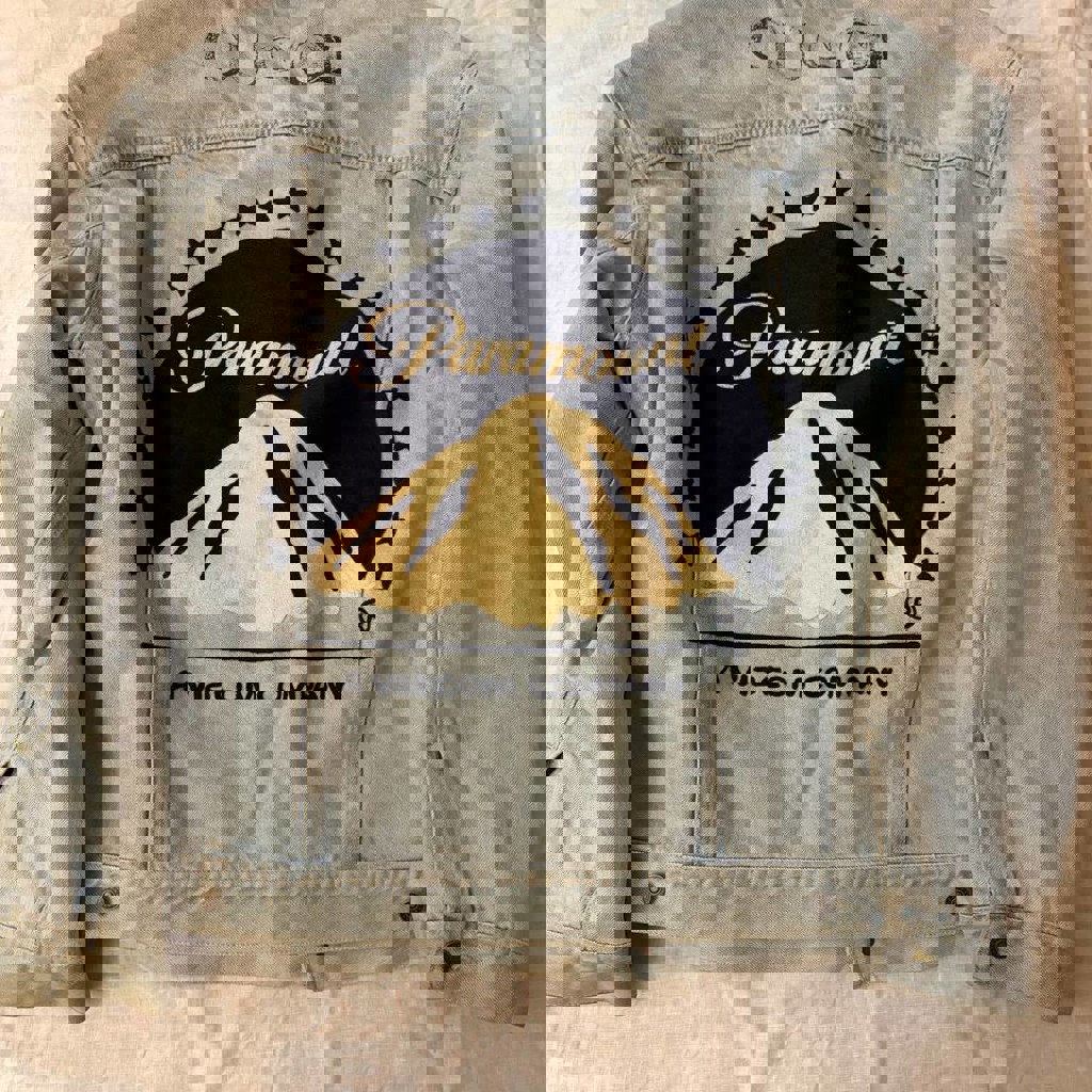 Gucci Blue Paramount Pictures Denim Jacket