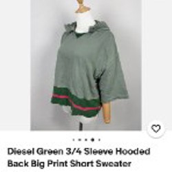 Кроппед худи Diesel - фото 7