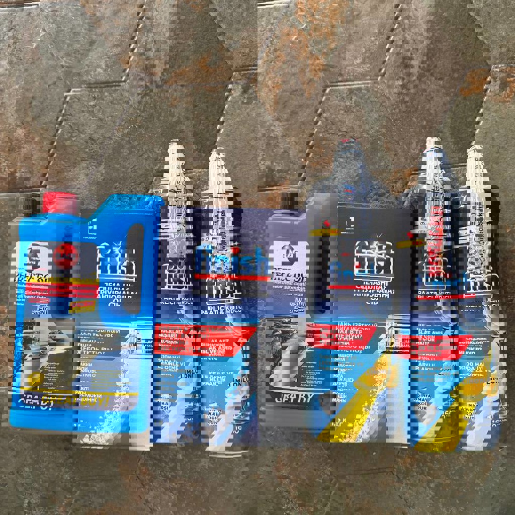 Соль и ополаскиватель для посудомоечной машины