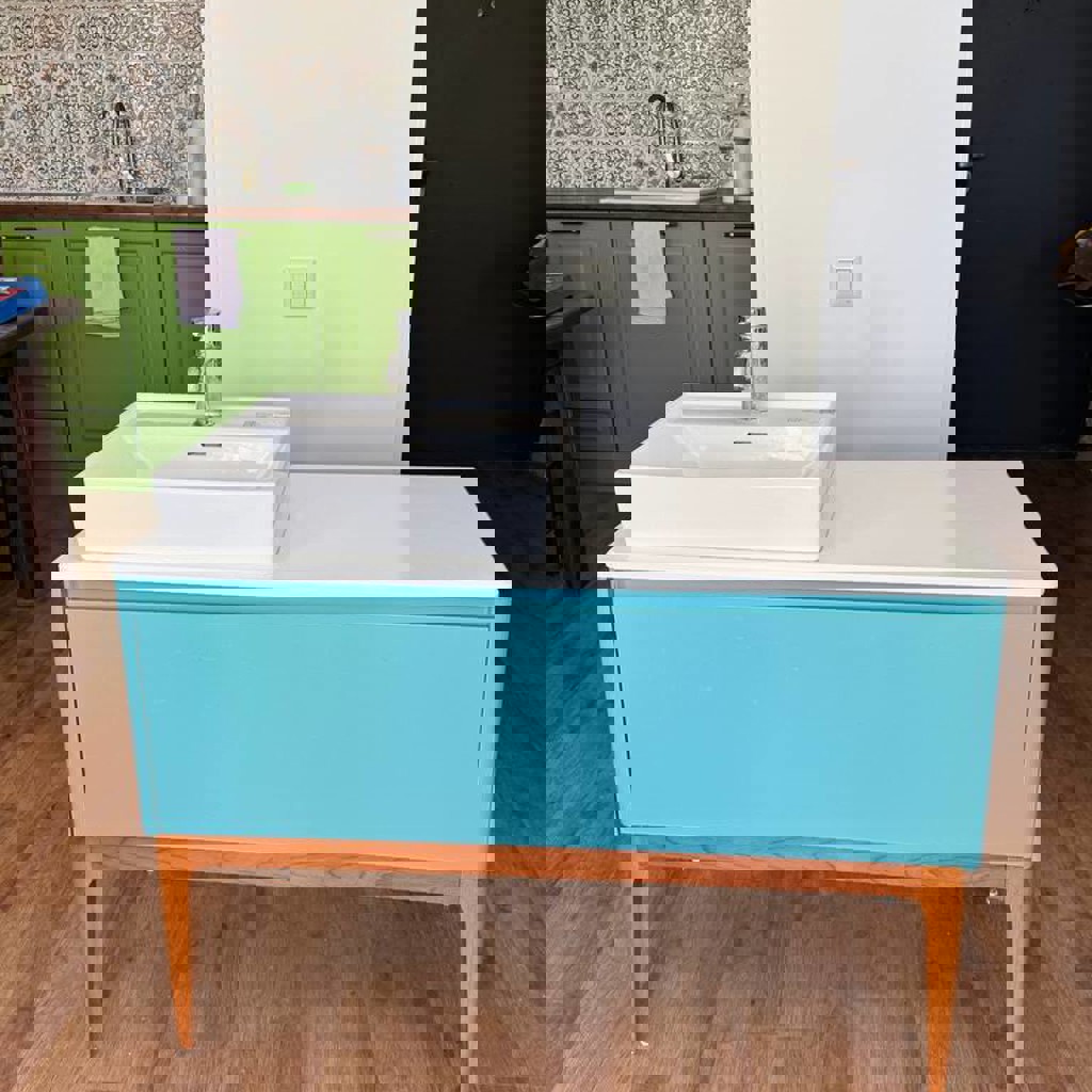 Тумба для ванной с раковиной