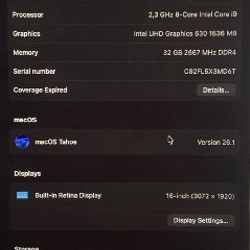 MacBook Pro 16-inch, 2019 - фото 3