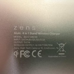 Беспроводная зарядная станция Zens 4-in-1 - фото 4