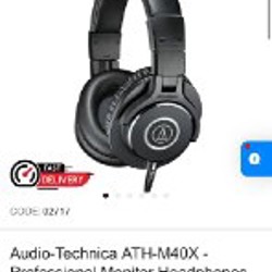 Наушники Audio-Technica ATH-M40X - фото 4