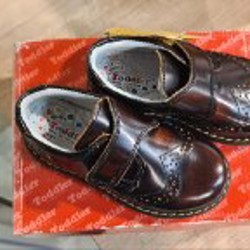 Кожанные детские туфли - фото 3