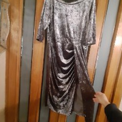 Платье красное - фото 2