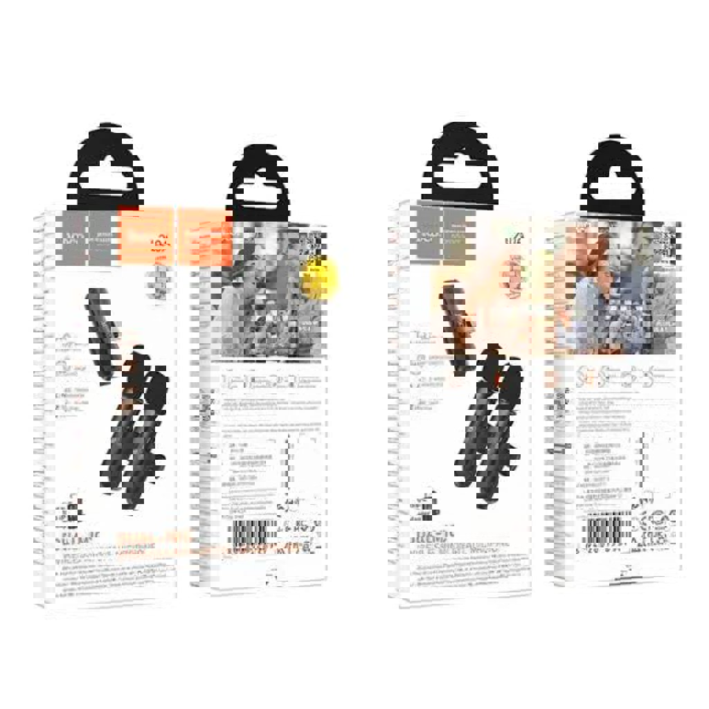 Микрофоны Hoco L20A Fair Dual Mic Lavalier Wireless Microphone