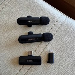 Микрофоны Hoco L20A Fair Dual Mic Lavalier Wireless Microphone - фото 3