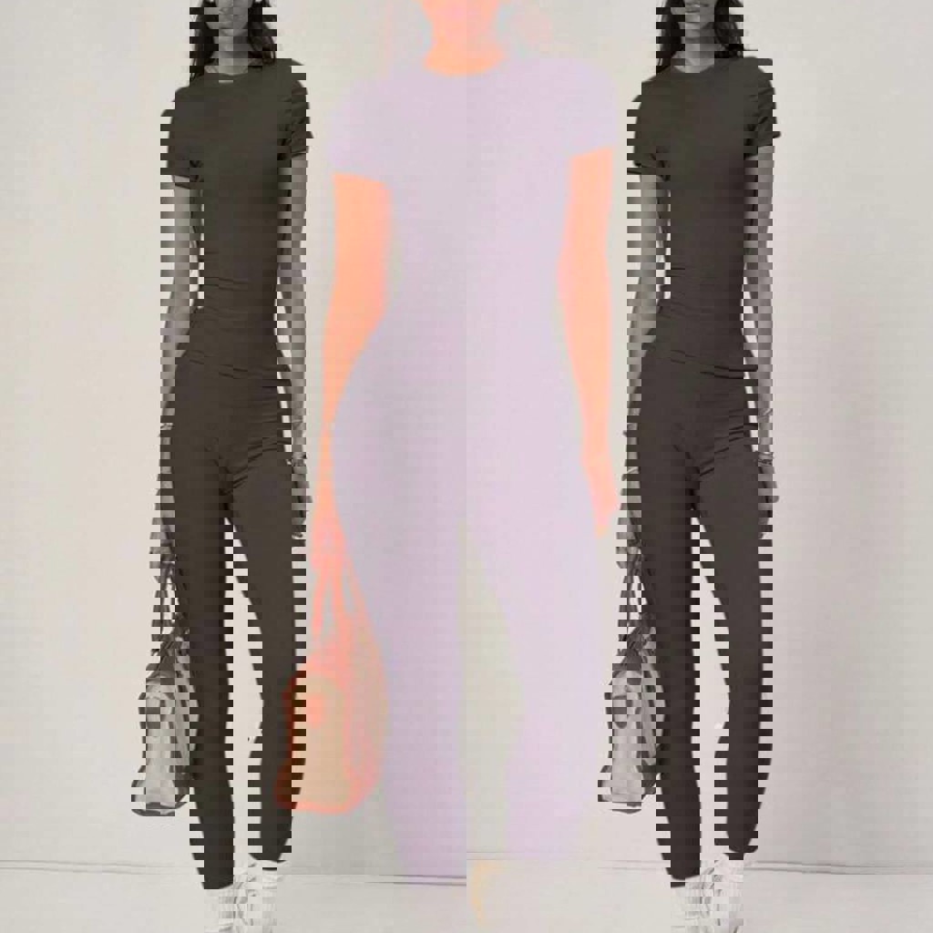 Комплект леггинсы + футболка