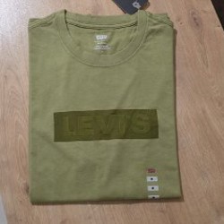 Футболка Levi's (зеленая) - фото 2