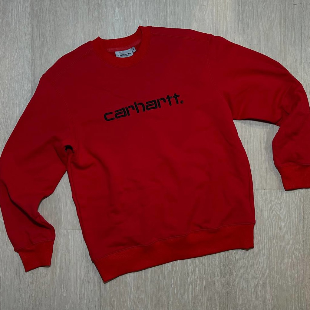 Красный свитшот Carhartt WIP M