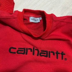 Красный свитшот Carhartt WIP M - фото 2