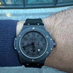 Часы Hublot All Black - фото 7