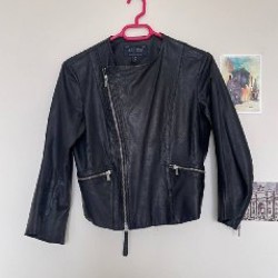 Кожаная куртка Armani Jeans - фото 2