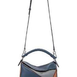 Сумка Loewe Puzzle Tricolor Navy - фото 4