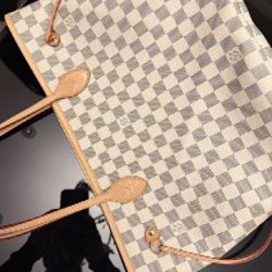 Louis Vuitton Neverfull MM Damier Azur - фото 2