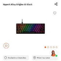 Клавиатура механическая HyperX Alloy Origins 60 - фото 4