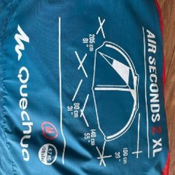 Палатка Quechua AIR SECONDS 2 XL - фото 2