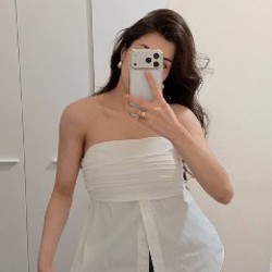 Белый топ Zara - фото 1