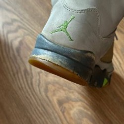 Jordan 5 green bean - фото 10