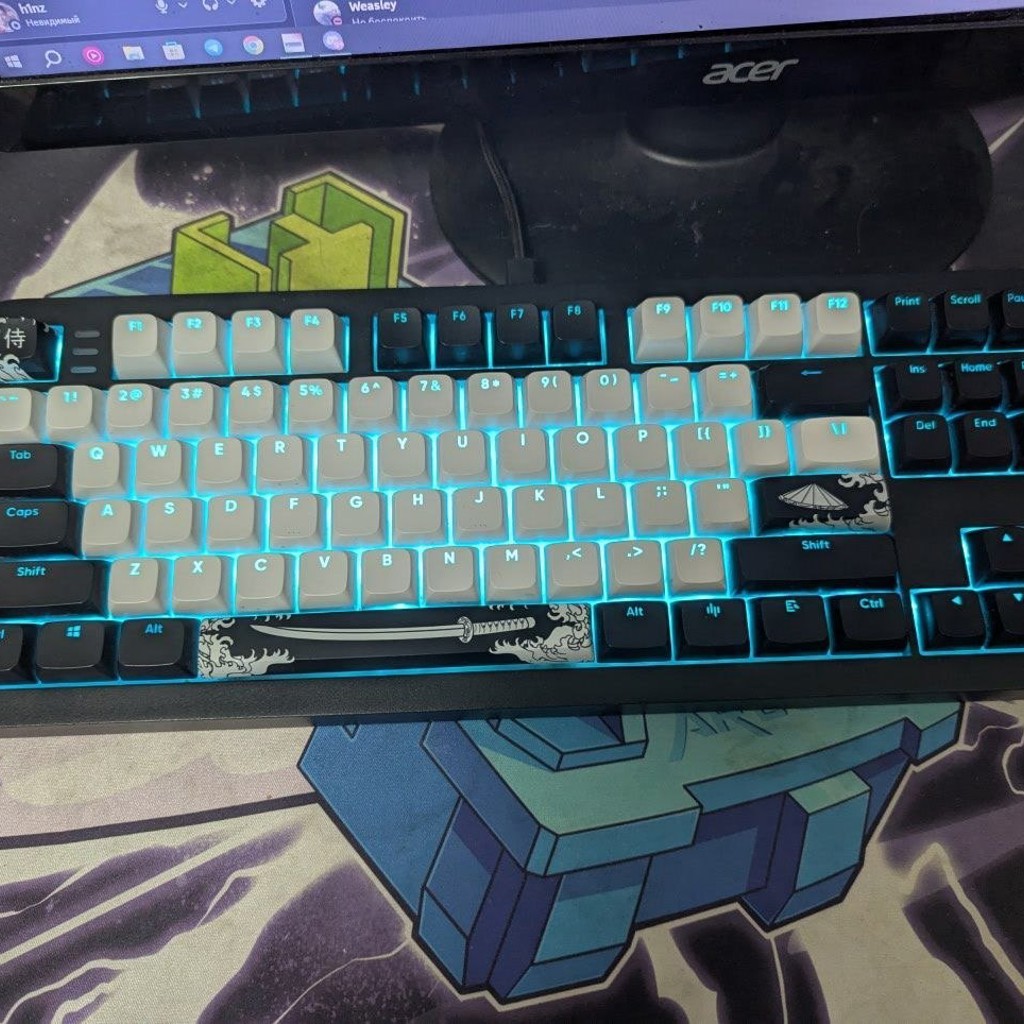 Клавиатура Dark Project ALU87B Bushido