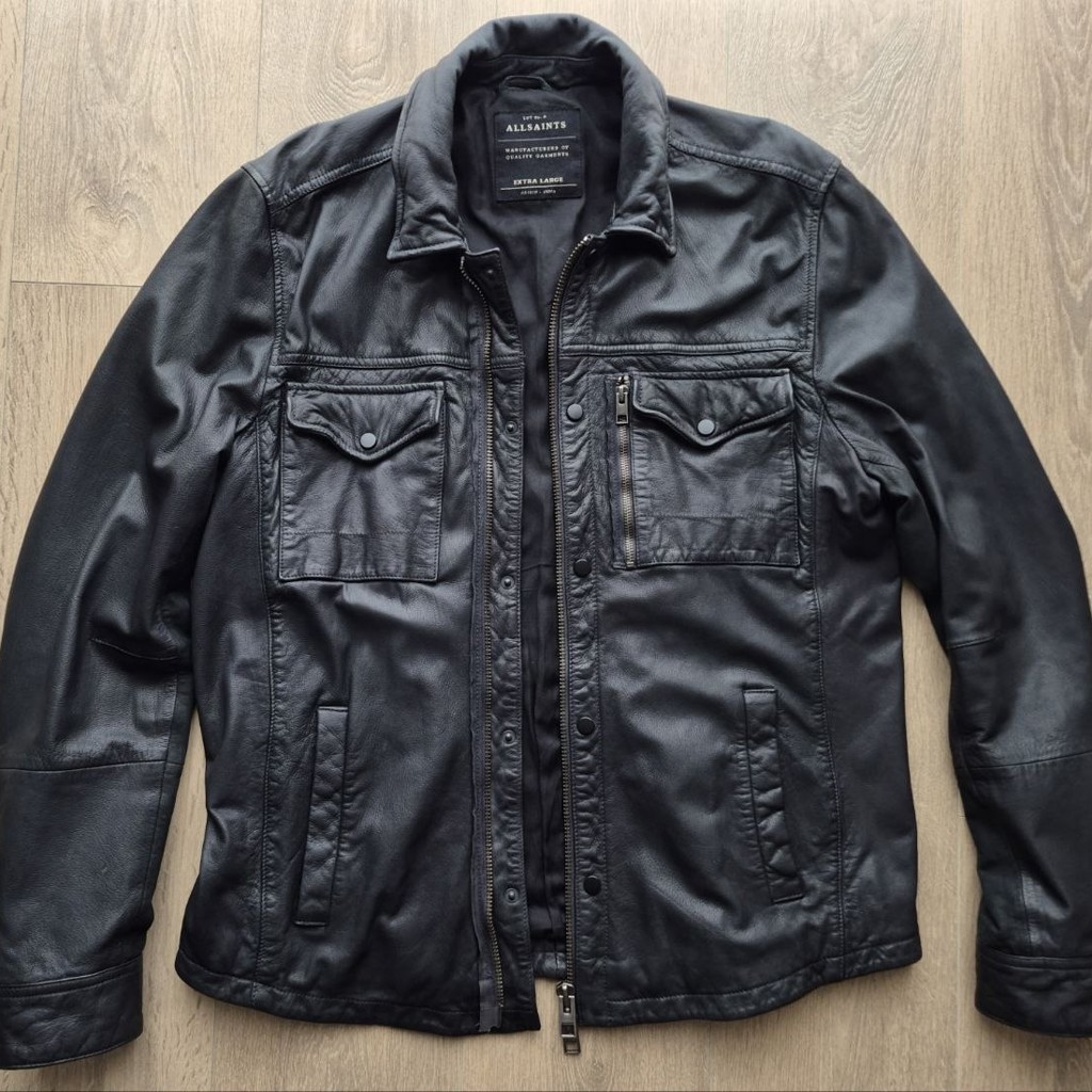 Кожаная куртка allsaints