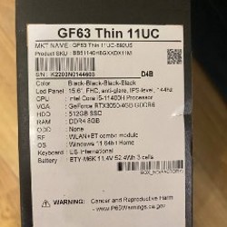 Ноутбук MSI GF63 Thin 11UC-692US - фото 3