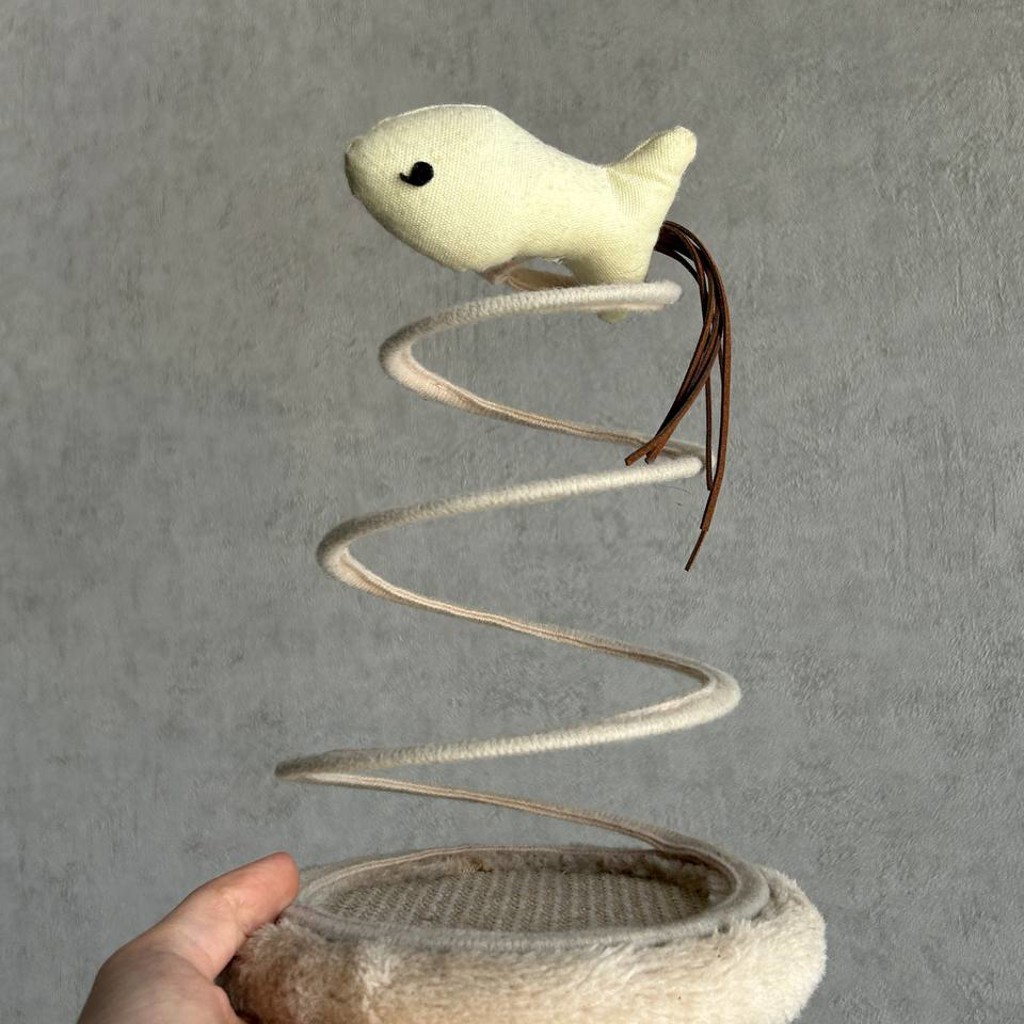 Игрушка на пружине для кошки