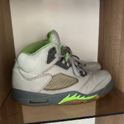 Jordan 5 green bean - фото 7